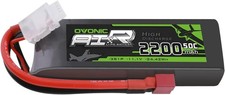 3S Lipo Battery 50C 2200mAh 11.1V Lipo Battery with Dean T Connector for RC