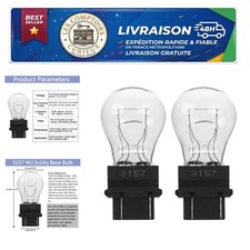 GIVEDOUA 3157 4157 12V P27/7W Brake Tail Turn Signal Bulbs 2 Pack