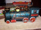 VINTAGE BATTERY-OPERATED MYSTERY WESTERN SPECIAL LOCOMOTIVE w/BOX - PLUS MORE — photo 2