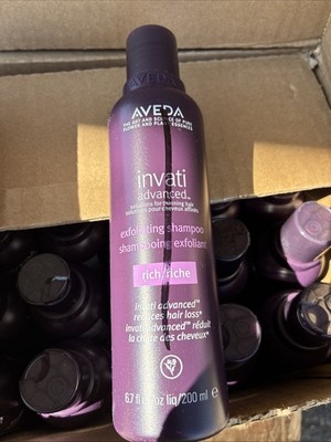 Aveda Invati Advanced Exfoliating Shampoo RICH Thinning Hair -200mL / 6.7 Oz.