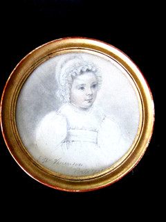 MINIATURE XIXème E.W Thomson 1770 1847