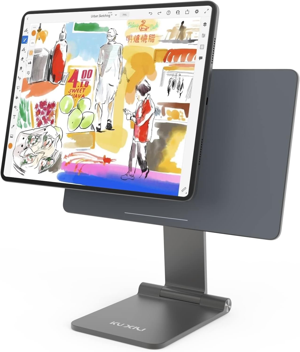 Faltbarer Magnetischer Ständer für iPad Pro 11″ 13“ M4(2024) 360° Tablet Halter