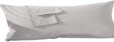 "Body Pillowcase 20x48 Pillow Cover 100 Egyptian Cotton Set of 1 Body Pillow