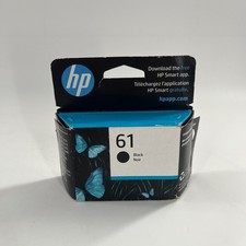 NEW Genuine HP 61 Black Ink Cartridge OEM