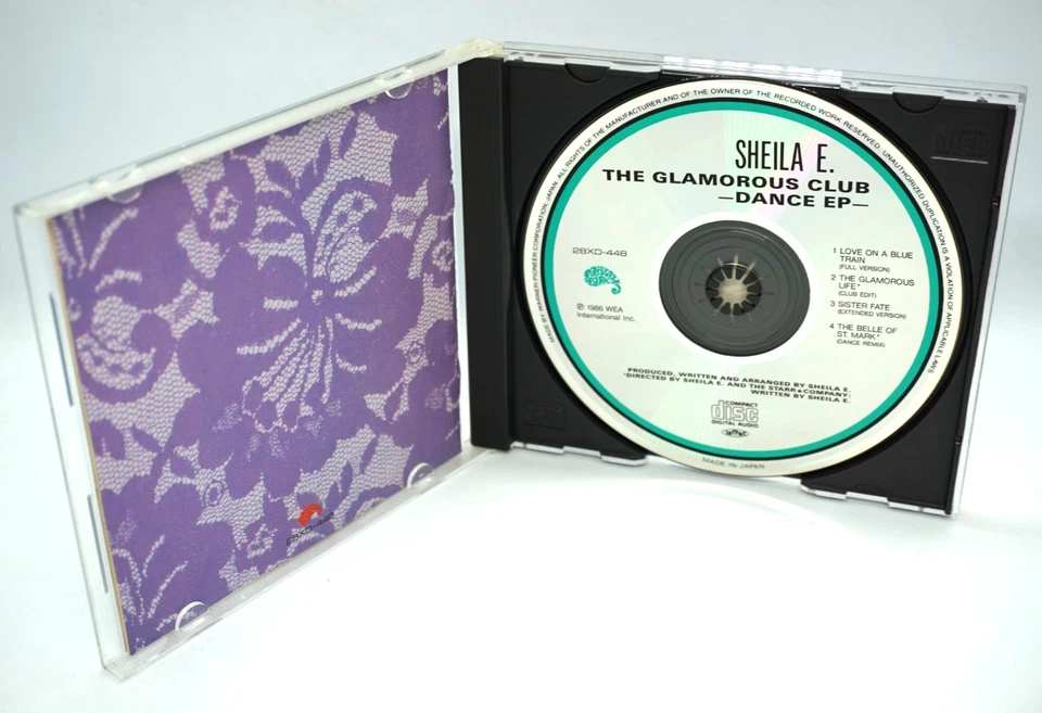 Sheila E : The Glamorous Life Club - Dance EP ( JAPAN 1986 Press)  28XD-448 RARE - Image 3 of 3