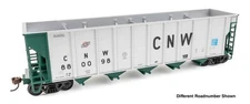 Walthers Mainline ~ HO Scale ~ 50' RD-4 Coal Hopper ~ C&NW #880017 ~ 910-57107