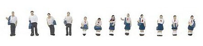 TomyTec 283331 N Scale Students