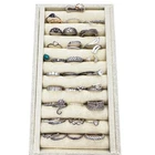 Vintage Sterling Silver Ring Lot 76 Grams Wear Scrap Resell Tested