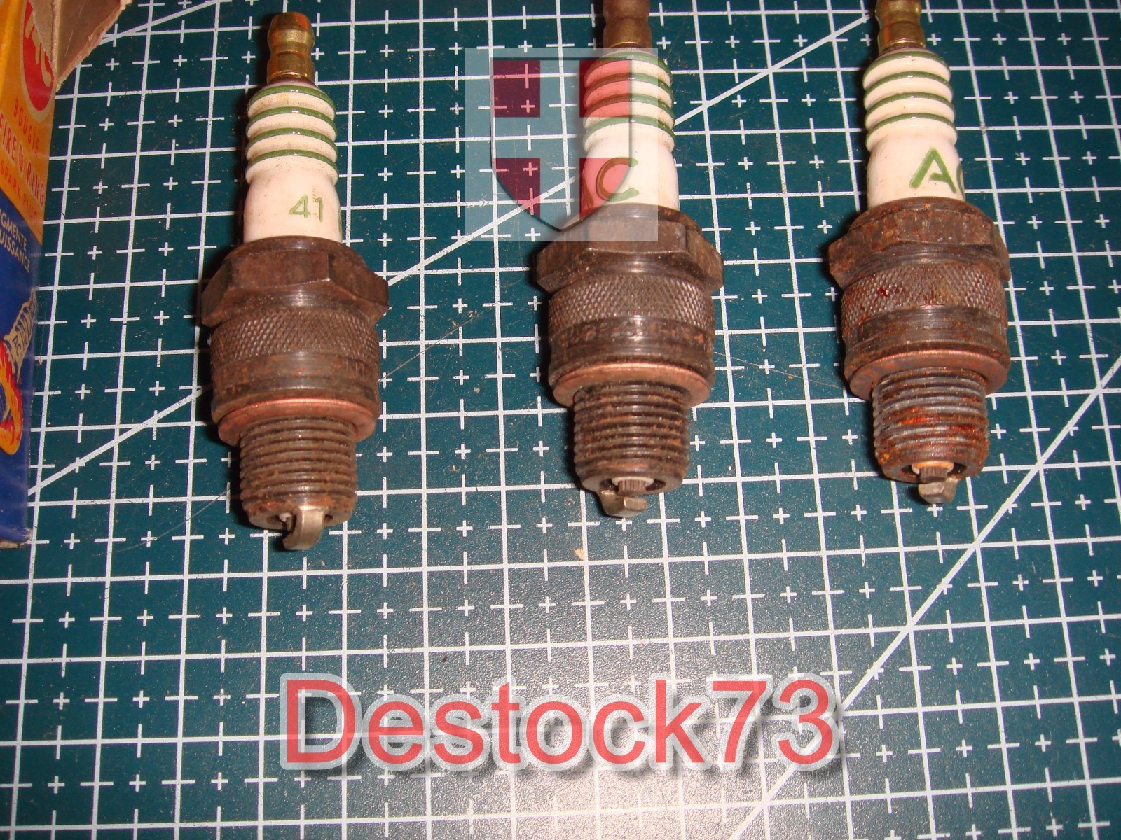 Lot Of 3 Spark Plugs AC DELCO 41F