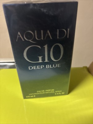 Aqua DI G10 Deep Blue for men 3.4 fl oz. Eau De Parfum