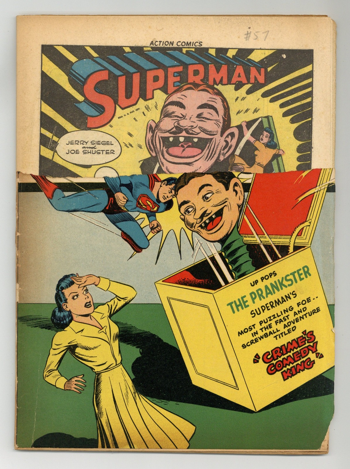 Action Comics #57 PR 0.5 1943