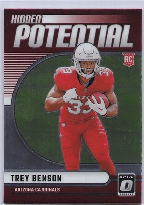 2024 Donruss Optic #10 Trey Benson Hidden Potential