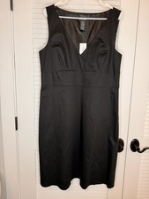 SPENSE Little Black Dress Women Size 16 Missy Side Zip NWT