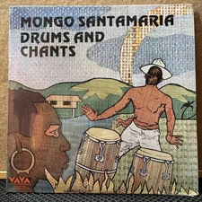 Mongo Santamaria ‎– Drums And Chants - Afro-Cuban Latin Jazz, VAYA , 1978 SEALED
