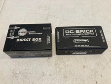 Livewire SPDI Direct Box & Dunlop DC-Brick Multi-Power Supply Lot