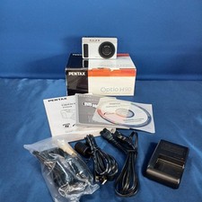 Pentax Optio H90 12.1MP Digital Camera Multicolor Used Good