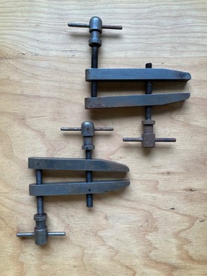 Vintage Machinist Tool Parallel Clamp (pair)