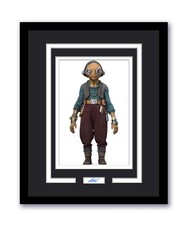 Star Wars Maz Kanata Lupita Nyong'o Autograph Signed 11x14 Framed Photo ACOA