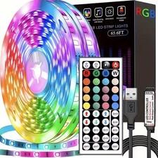 Led Strip Lights with Key Remote Control 1m 5m 10m 20m RGB Led Light Strips