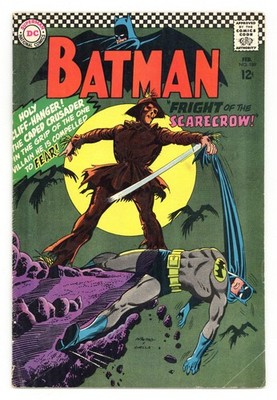 Batman #189 VG- 3.5 1967 1st SA app. Scarecrow