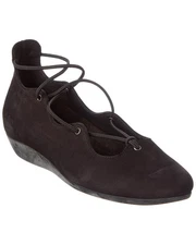 Arche Onycha Suede Flat Women's Black 40