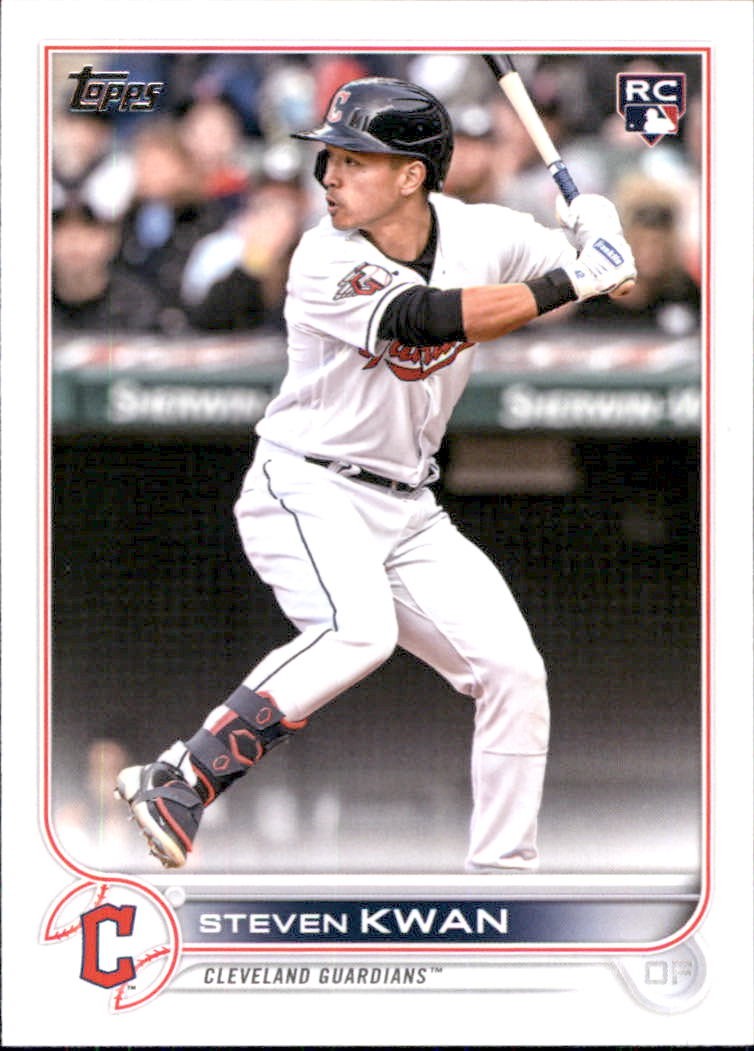 2022 Topps Update Baseball Card #US261 Steven Kwan RC