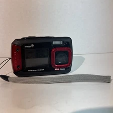 Ivation Shockproof 20MP Megapixel RED Underwater Waterproof Camera w/ 32 G Card