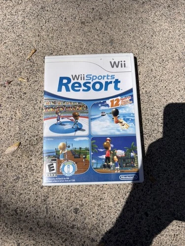 Wii Sports Resort  (Nintendo Wii, 2009) CIB - With Manual - Excellent Disc