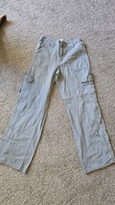 Womens Grey Cargo Pants Size Medium Tinseltown Brand