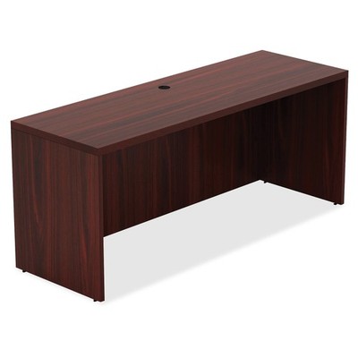 Lorell LLR34308 Mahogany Laminate Credenza 66''x24''x30''