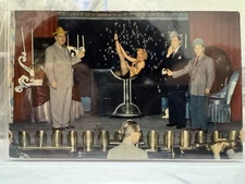 Hotel Last Frontier Silver Slipper Show Las Vegas Vintage Color Postcard 8