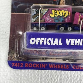 1992 Micro Machines Rockin Wheels U Rap 2 Jam Set #5 Sealed On Card Galoob 7412