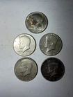 Silver Half Dollar Coin Lot Of 5 1964 - 1969