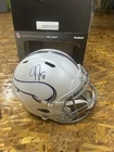 Justin Jefferson Signed Minnesota Vikings 2024 Alternate Replica Helmet Beckett
