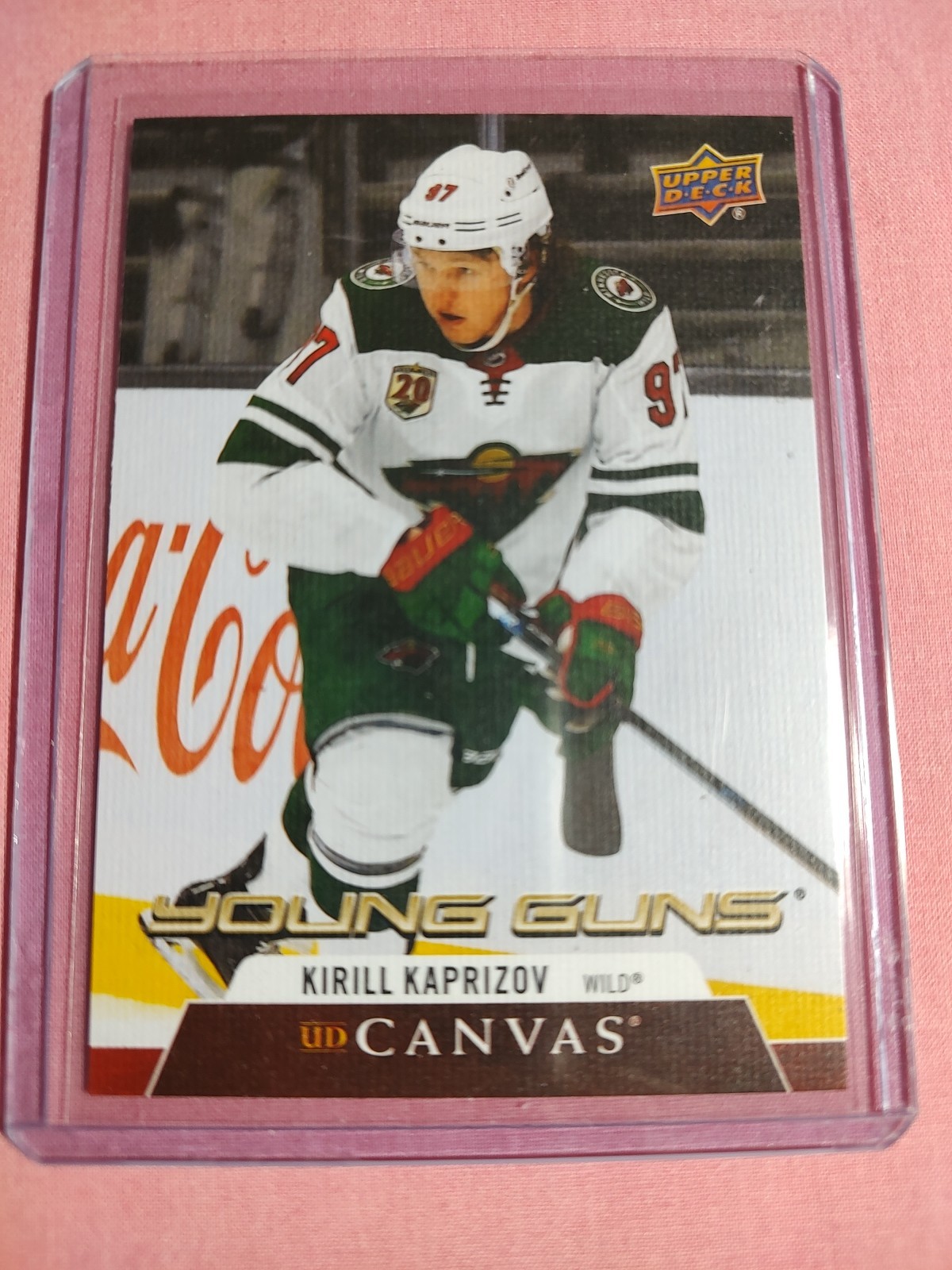 2020-21 Upper Deck - Ud Canvas Young Guns Kirill Kaprizov #C225 (RC)