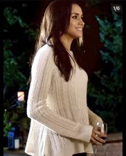 The Row “Bea” Cashmere Sweater Size L ASO Meghan Markle