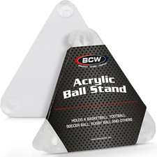 4 Pack Acrylic Ball Stands  Anti-Slip Display for Sports Balls