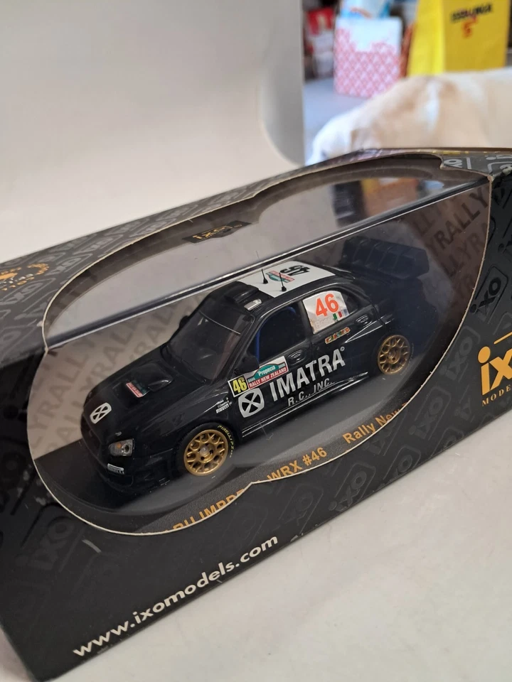 1:43 IXO SUBARU IMPREZA  WRC  VALENTINO ROSSI RALLY NEW ZEALAND 2006 - Immagine 2 di 4