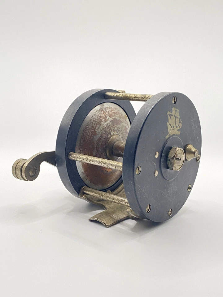 Carrete de pesca BRONSON REEL CO. BUCCANEER 250 carrete libre niquelado no. 700 Foto 4 de 4