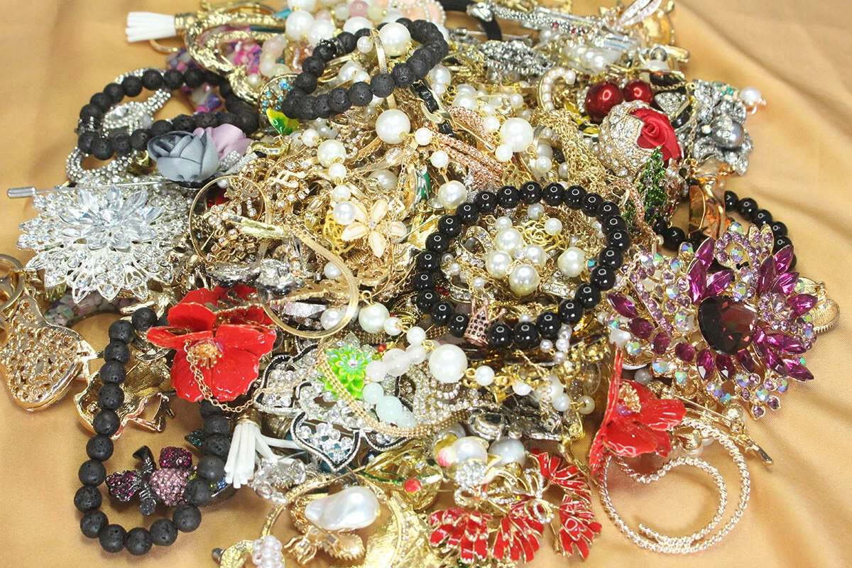 Vintage Jewelry Lot 10 Pieces NO Junk ALL Good Wear From 500 Mix Random