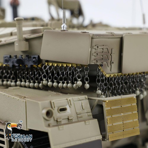 HengLong 1/16 3958 IDF Merkava MK IV BB IR RTR RC Tank Metal Driving Gearbox - Picture 24 of 24