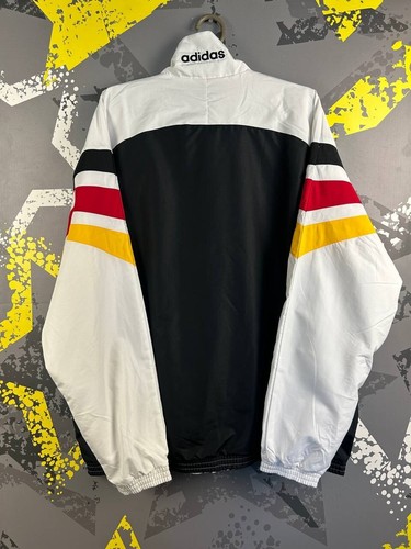 Germany Team Retro Icon Football DFB WV TT 96 Jacket Adidas 90s Men Size L ig93 - Picture 2 of 11