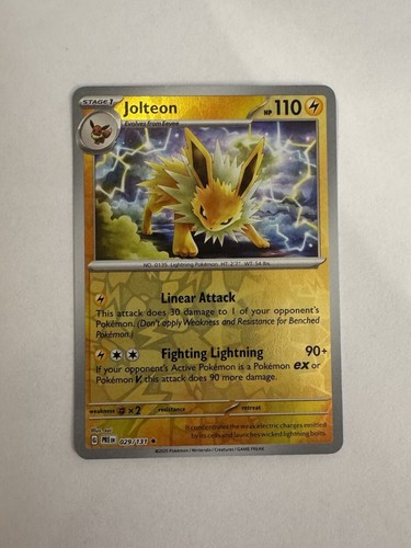 Jolteon(Poké Ball Reverse Holo - Prismatic Evolutions