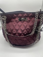 Nwt My Flat In London Maroon Purse Handbag Partial Chain Straps Excellent!!!