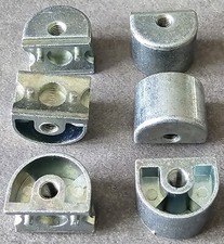 Halbmond Halter Klemmhalter Klemme für USM Haller Befestigung Auszug Klappe