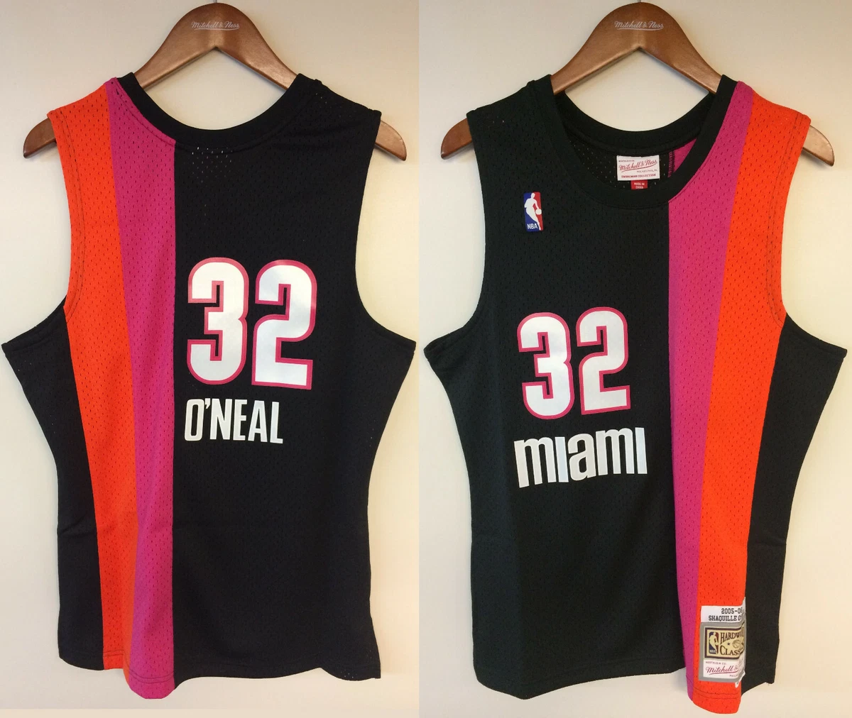 VTG 2006 Reebok SHAQUILLE SHAQ ONEAL MIAMI HEAT NBA JERSEY XL