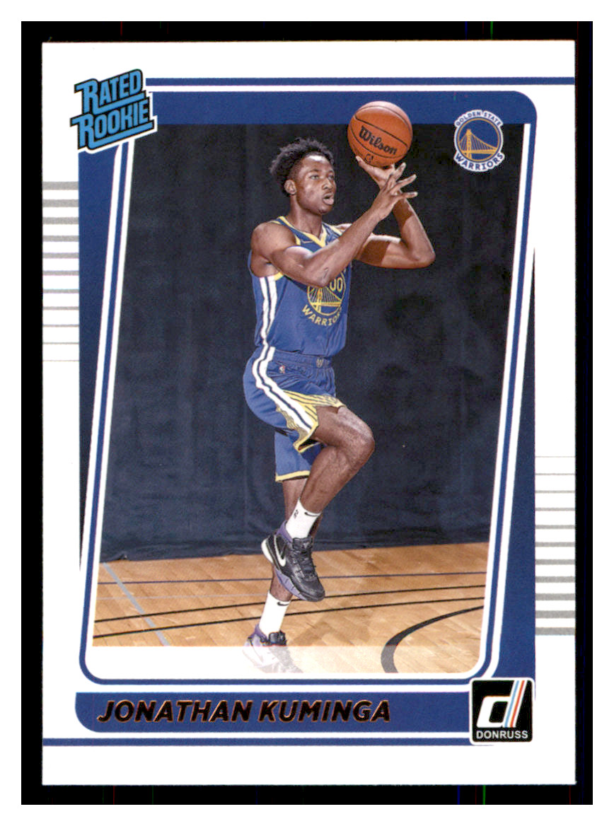 2021-22 Panini Donruss Jonathan Kuminga RC #240 - Golden State Warriors