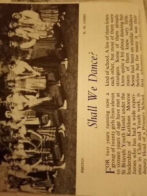 Bbn1 Ephemera 1960s youth hostel yha article St Briavels kathleen monroe 