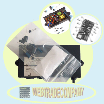 Für Entzerrer Vorverstärker Dual TVV47 Reparatur Elkoset +4 rauscharme Transist.