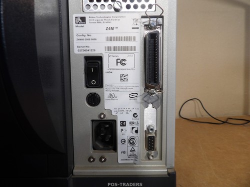 Zebra Z4M PLUS Thermal DT/TT 203dpi SERIAL PARALLEL Label Barcode Printer - OK - Picture 6 of 7